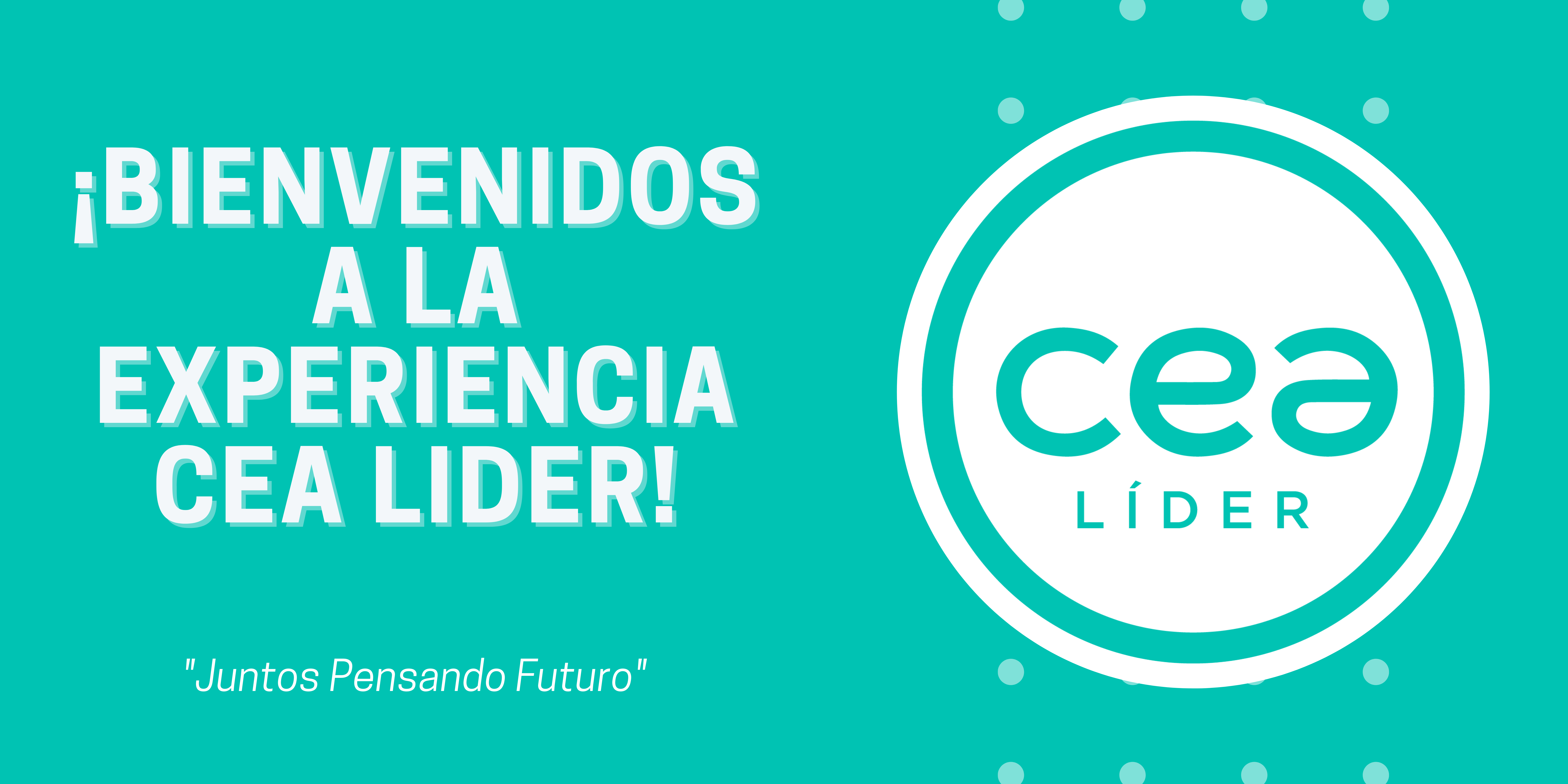 Bienvenidos a la experiencia CEA LIDER